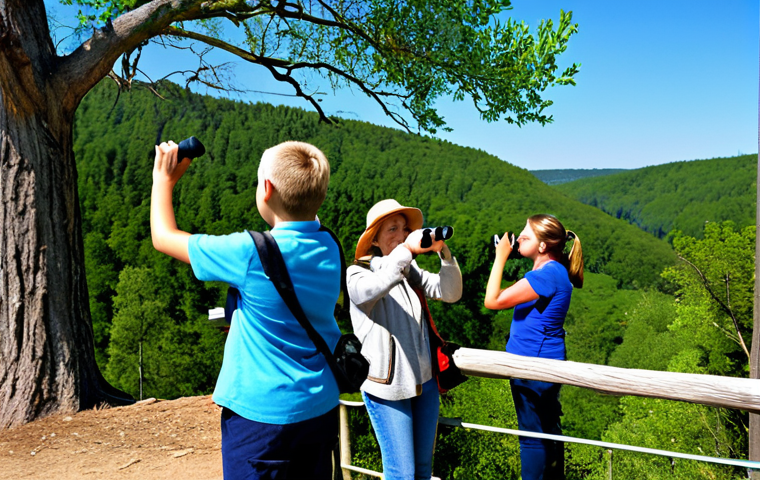 야외 학습의 몰입 경험 증진 방법 - Forest Scavenger Hunt**

"A group of children, fully clothed in outdoor gear and comfortable shoes, ...