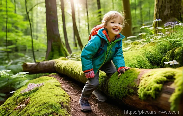 야외 학습의 사회적 영향 - **Prompt 1: Joyful Forest Explorers**
"A group of diverse children, aged 6-9, are joyfully explo...